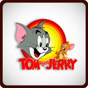Logotipo da série Tom and Jerry.
